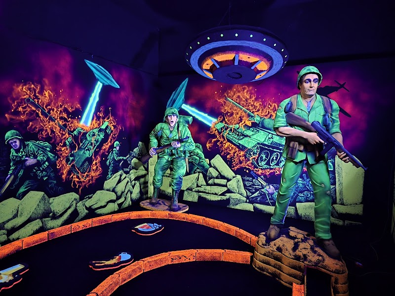 Mothman Blacklight Mini-Golf